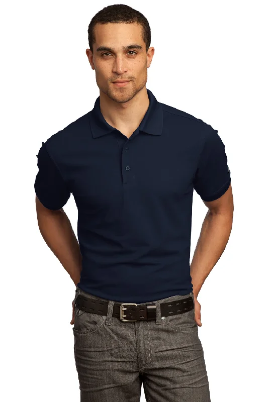 Ogio Mens Caliber 2.0 Moisture Wicking Short Sleeve Polo Shirt - Navy Blue