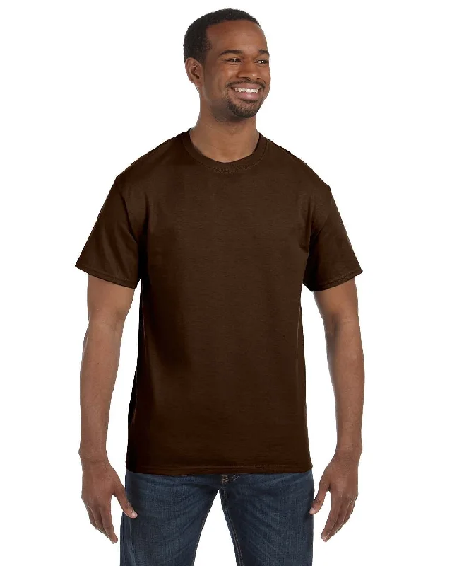 Jerzees Heavyweight 50/50 T-Shirt | Chocolate