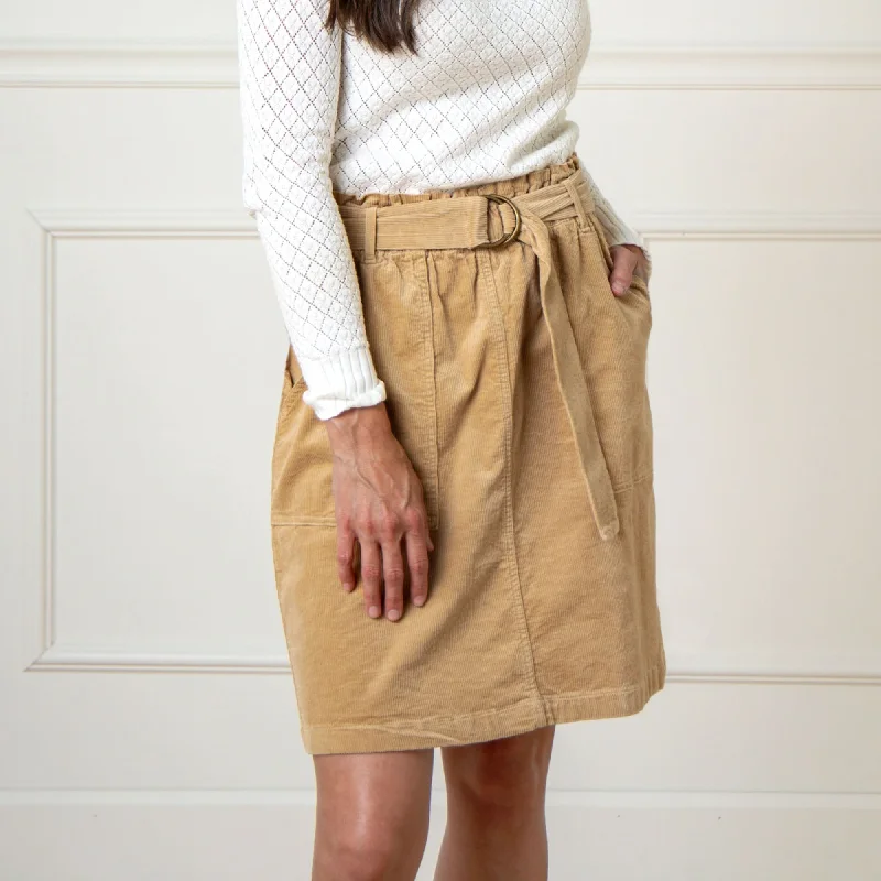 Exclusive Weekend Offers Inside Organic Cinch Waist Cord Skirt