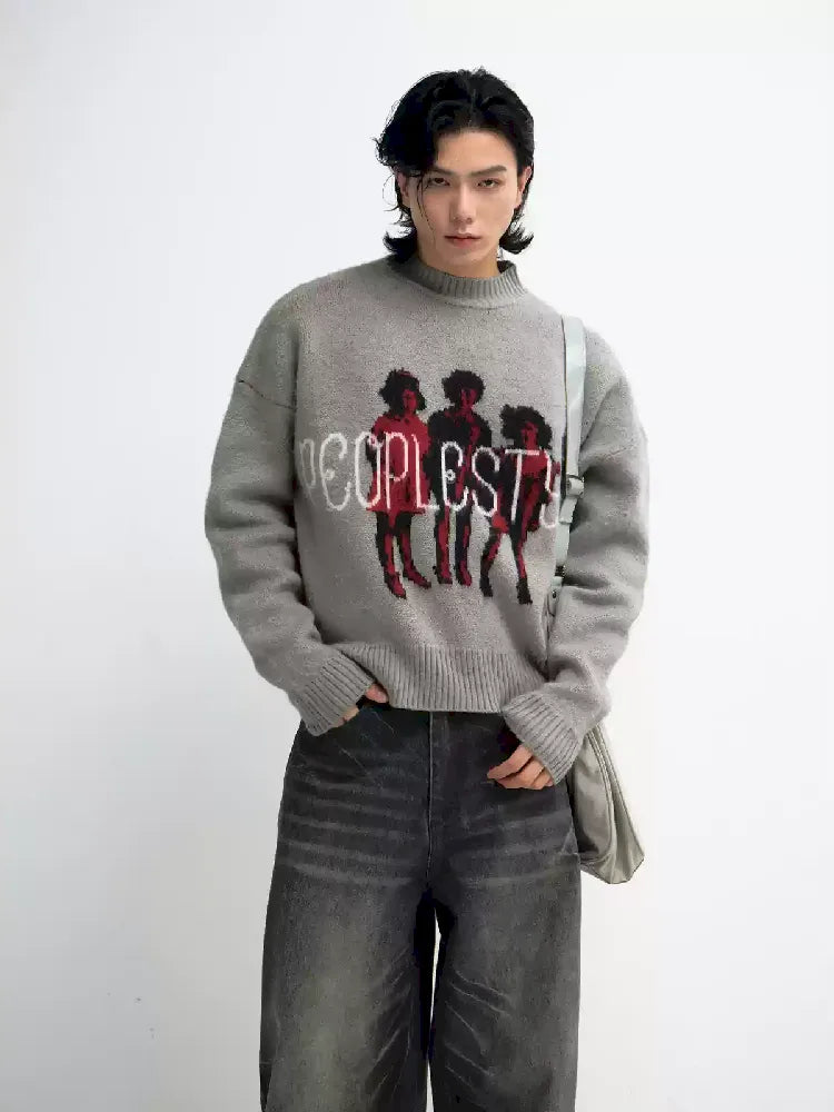 Weekend Deals That Amaze PRINTED PULLOVER SWEATER [S0000010445]