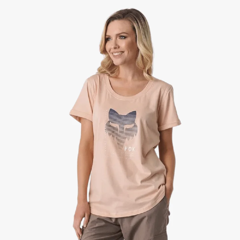 Year-End Sale Fox Womens Dispute Short Sleeve Tee Creamy Pink