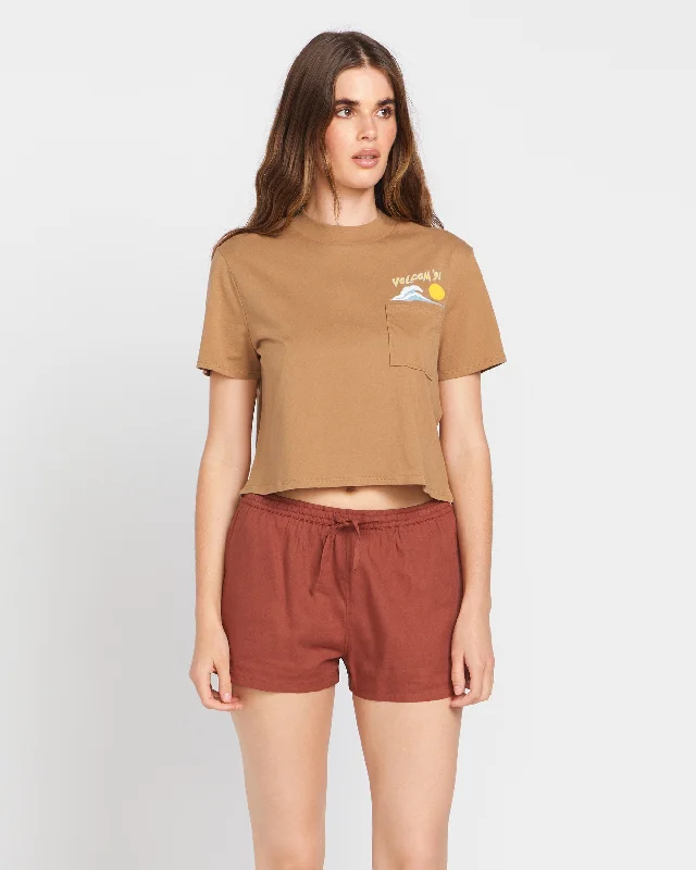 Weekend Deals to Make You Smile Pocket Dial Tee - Vintage Brown