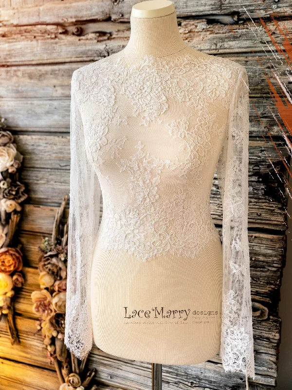 Season Finale Sale MAGNOLIA #3 / Lace Top with Scalloped Edge