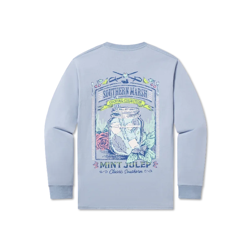 Cocktail Tee - Mint Julep - Long Sleeve