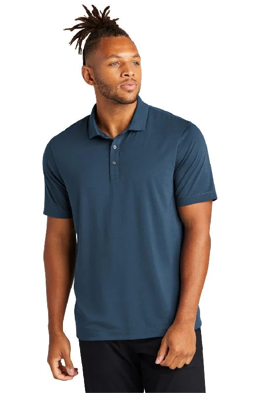 Mercer+Mettle Mens Moisture Wicking Short Sleeve Polo Shirt - Insignia Blue