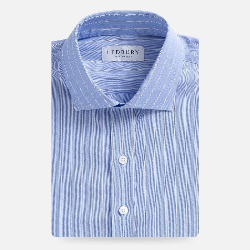 The Blue Langdon Stripe Custom Shirt