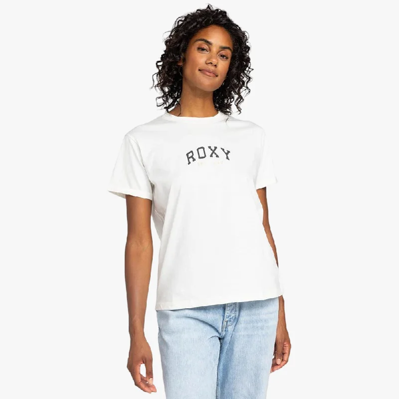 Seasonal Sale Roxy Womens Noon Ocean B Short Sleev Tee Egret