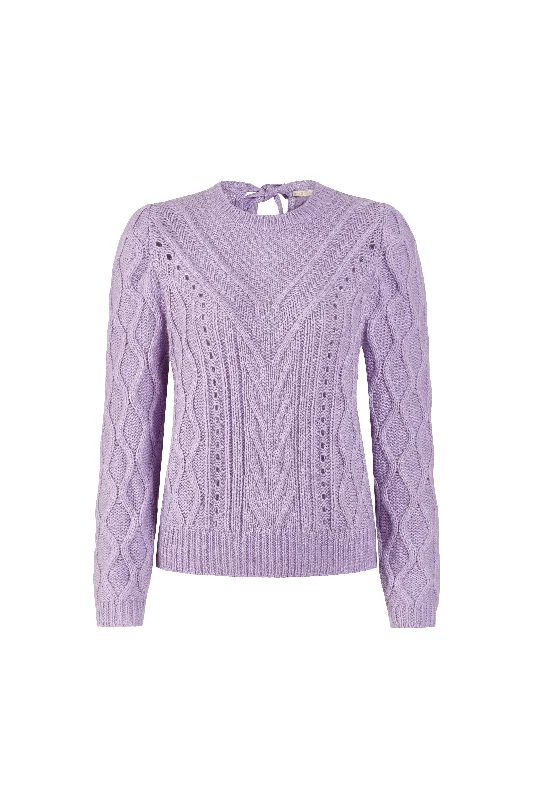 New Arrival Felicia Sweater in Lavender