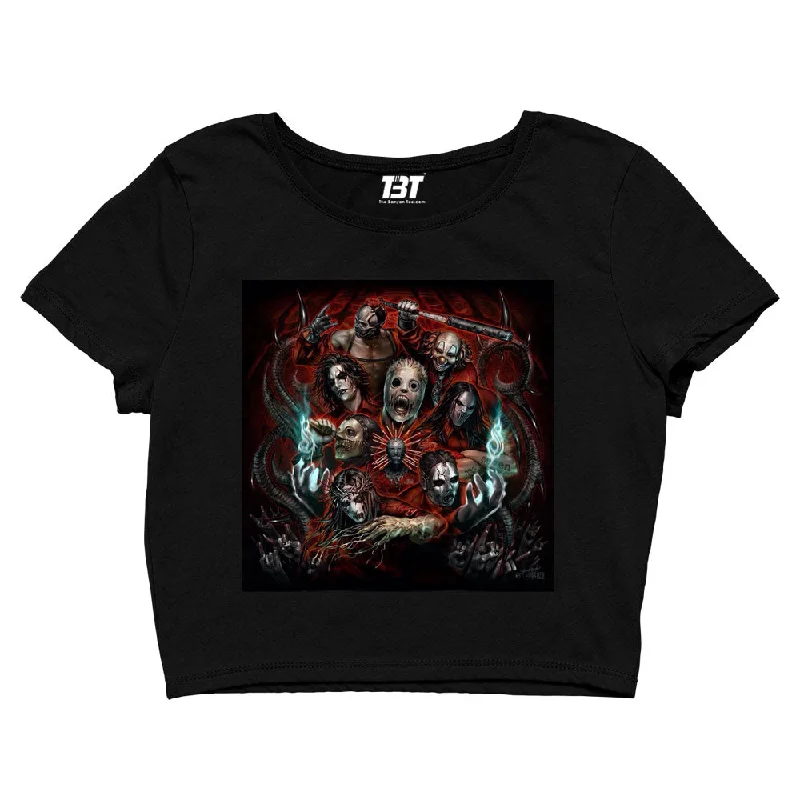 Super Bargain Slipknot Crop Top - Fan Art