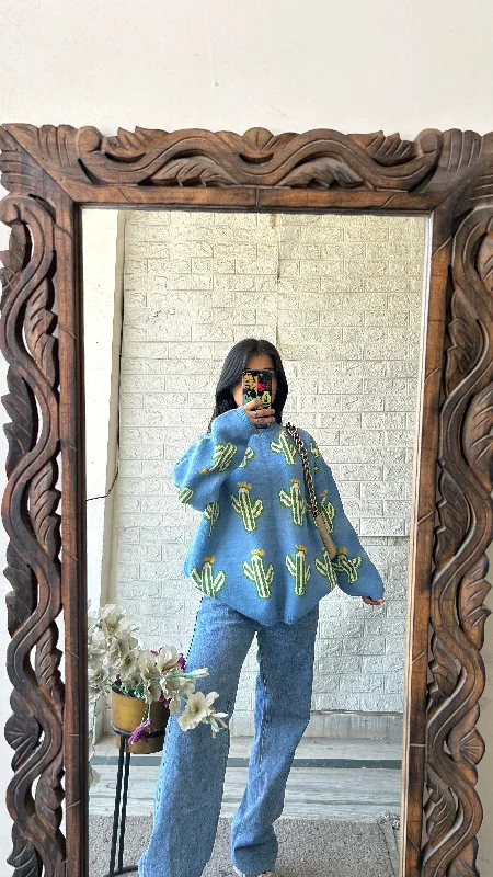 Huge Discounts Cactus 🌵 sweater L