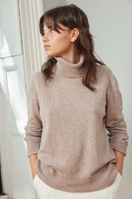 Reduced Prices M.PATMOS Maya Turtleneck - Almond