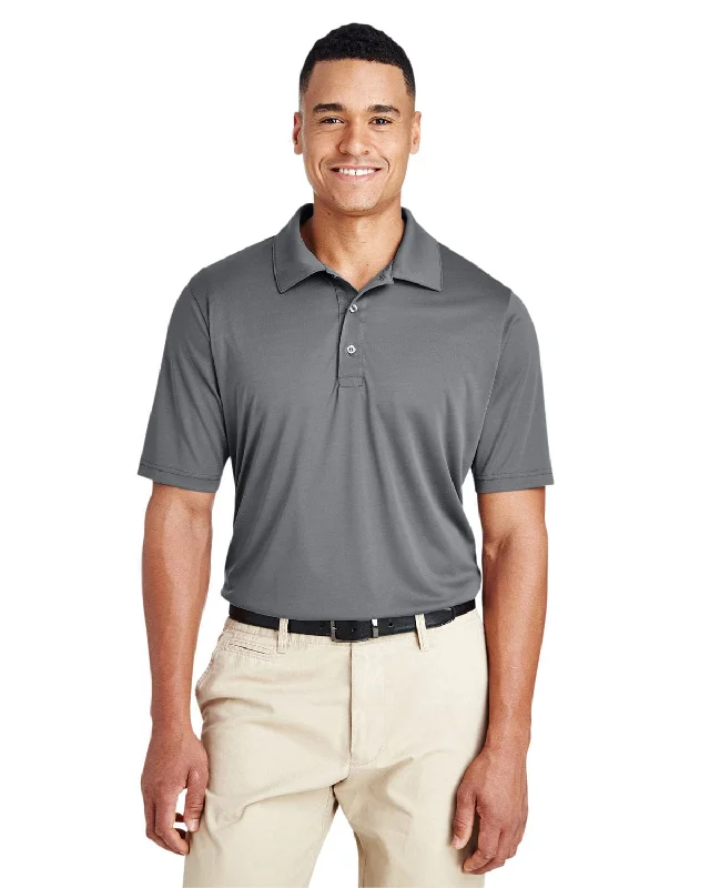 Team 365 Mens Zone Performance Polo | Sport Graphite