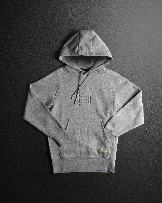 Price Drop EMBOSSED PULLOVER - GREY
