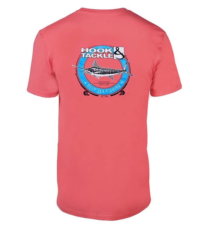 Hook & Tackle Men's T-Shirts UPF 40+ Sun Protection