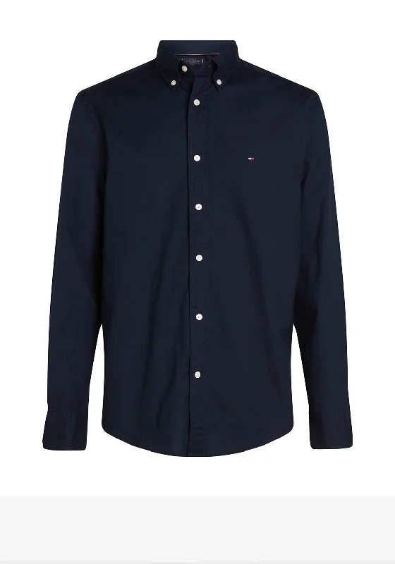 Tommy Hilfiger Core Flex Poplin Shirt, Navy