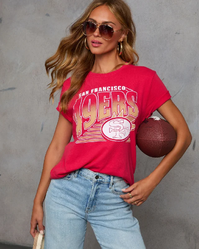 Limited Supply San Francisco 49ers Short Sleeve Graphic Top