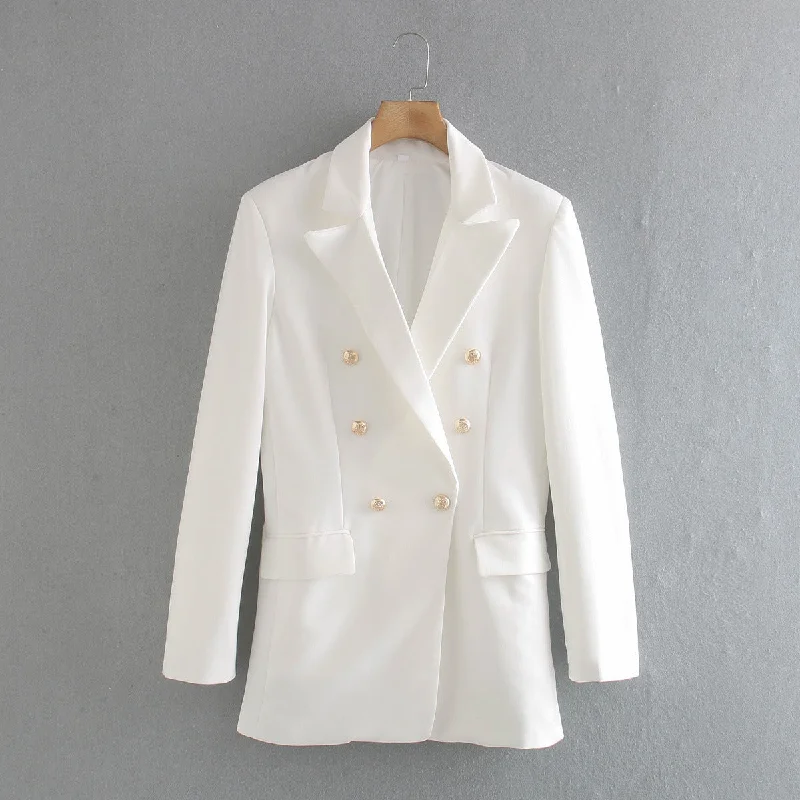 Low Prices blazer jacket jacket with new double-breasted blazer  1380