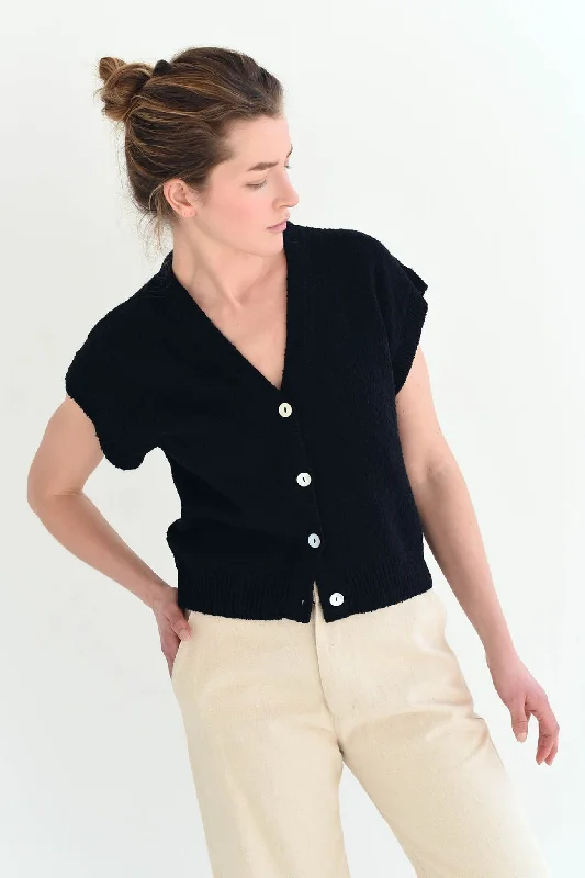 Big Discounts M.PATMOS Russell Boucle Cardigan - Black