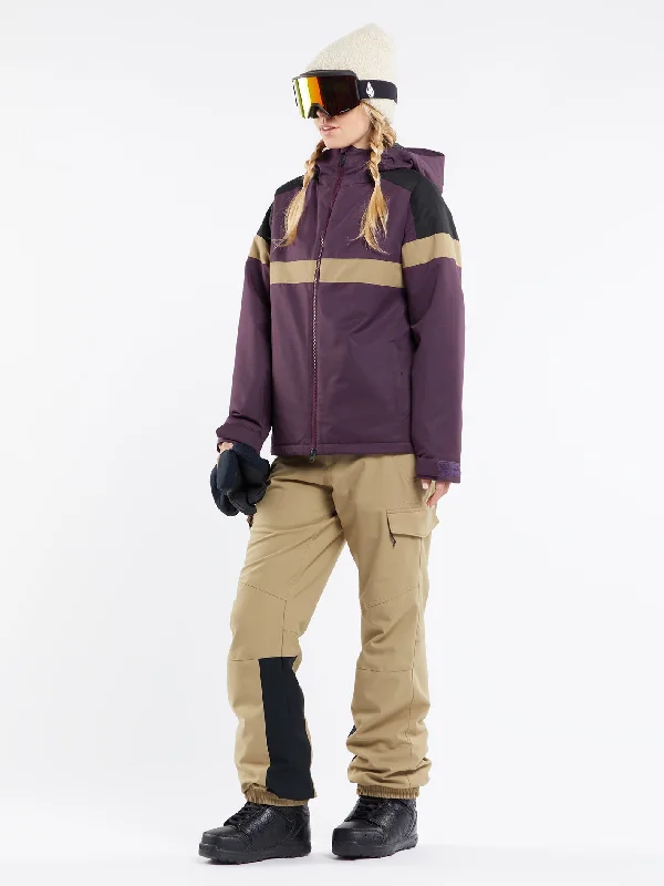 Friends and Family Sale Womens Lindy Insulated Jacket - Blackberry