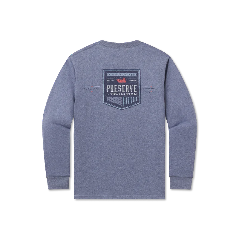 Southern Tradition Crest Tee - Long Sleeve