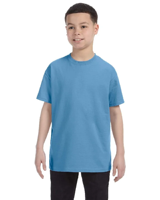 Gildan Youth Lightweight 100% Cotton T-Shirt | Carolina Blue