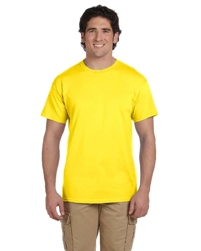 Fruit of the Loom 100% Cotton T-Shirt | Yellow