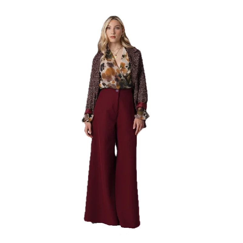 Weekend Discounts You Deserve Saiph bordeaux pants