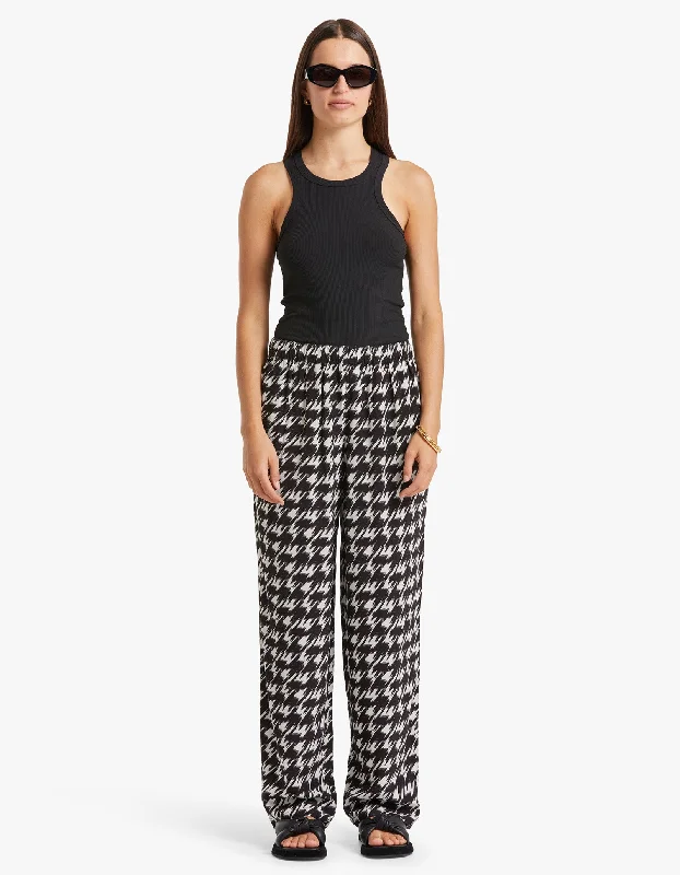 Buy Today Aiden Pant - Houndstooth Print