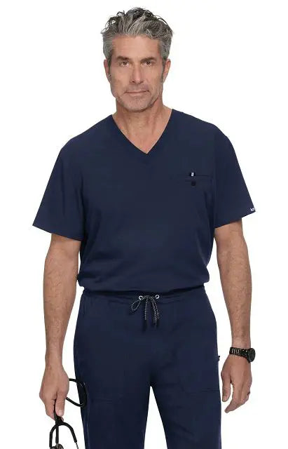 Koi Men's On Call Top - Navy