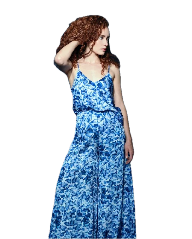 Bonus Savings Saiph blue print pants