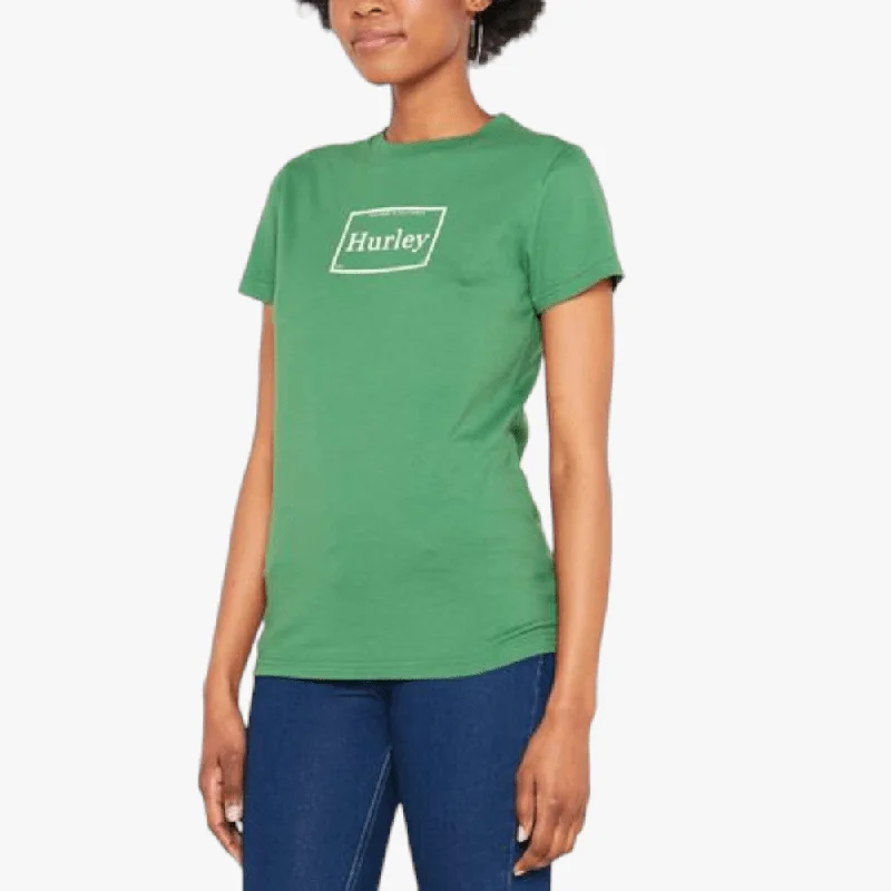 Discount Days Hurley Ladies Contemp Short Sleeve Tee Wave