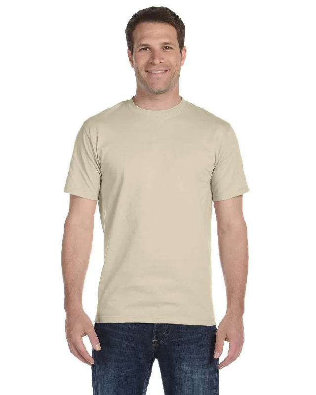 Hanes ComfortSoft 100% Cotton T-Shirt | Sand