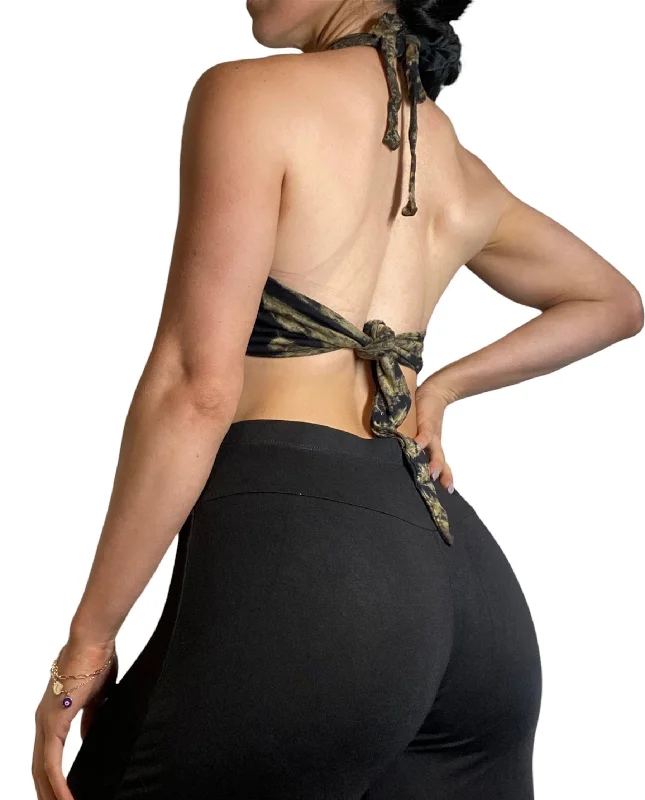Must-Have Deals Kathmandu Tie Dye Halter Crop Top TH1360