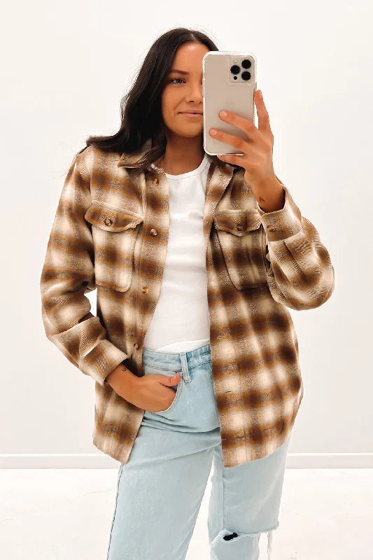 Buy Now Barrio Overshirt Bronze