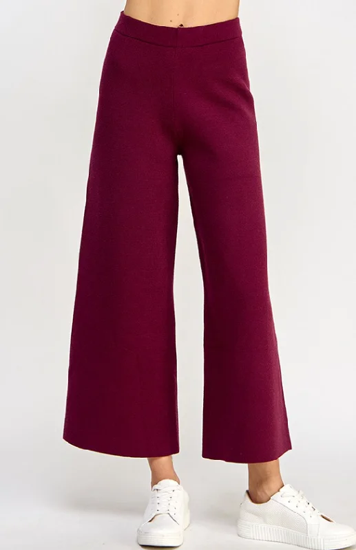 Lowest Prices Blakely Cropped Wide Sweater Pants - Final Sale 30% off in cart*