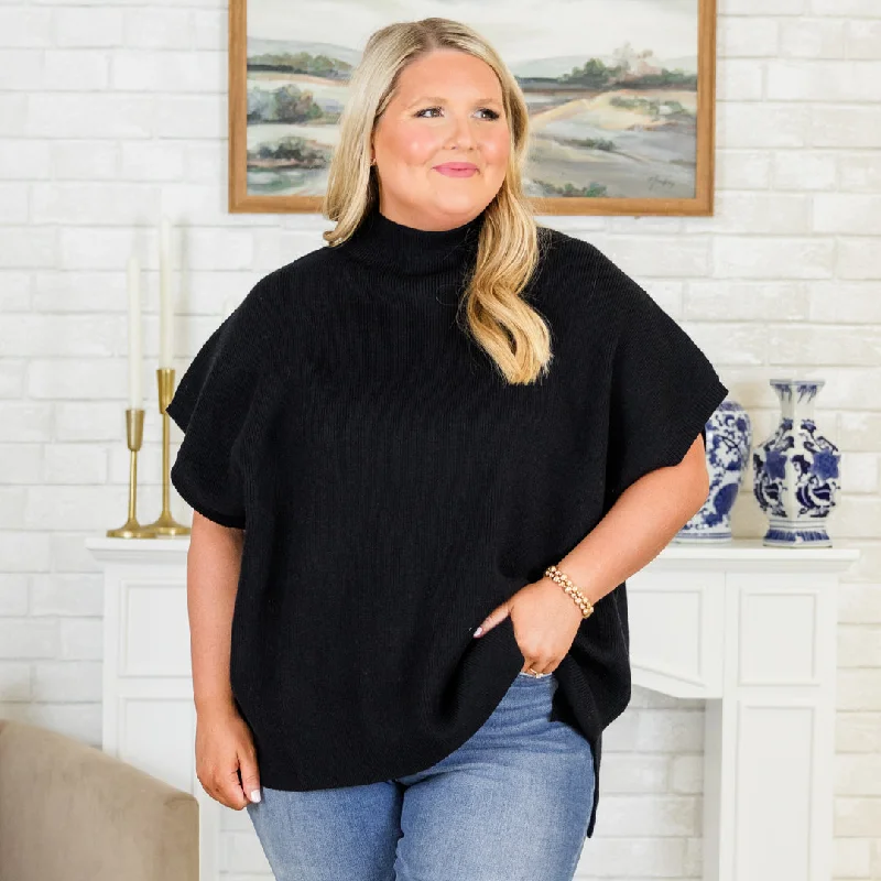 Weekend Offers That Thrill Do Anything Sweater, Black