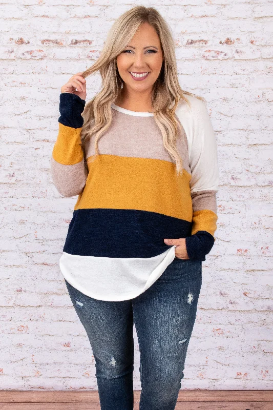 Season Finale Sale Fall To Pieces Top, Ivory