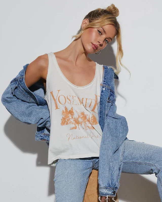 Online Exclusive Yosemite Cotton Graphic Tank