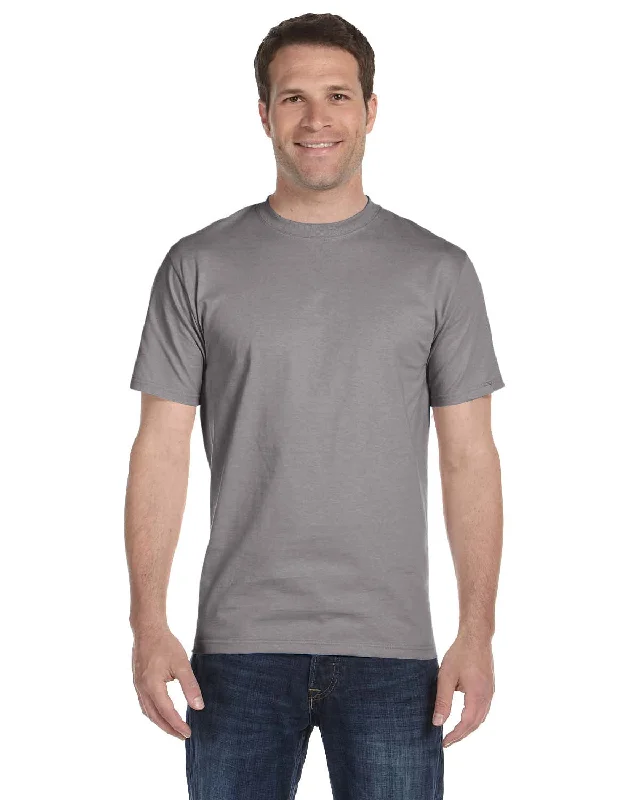 Hanes ComfortSoft 100% Cotton T-Shirt | Graphite