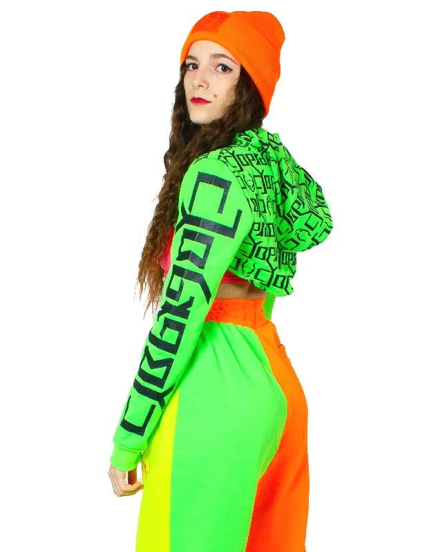 Price Drop SUPER CROP HOODIE AMBIGRAM
