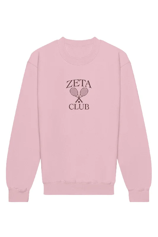 Weekend Specials to Grab Zeta Tau Alpha Greek Club Crewneck Sweatshirt