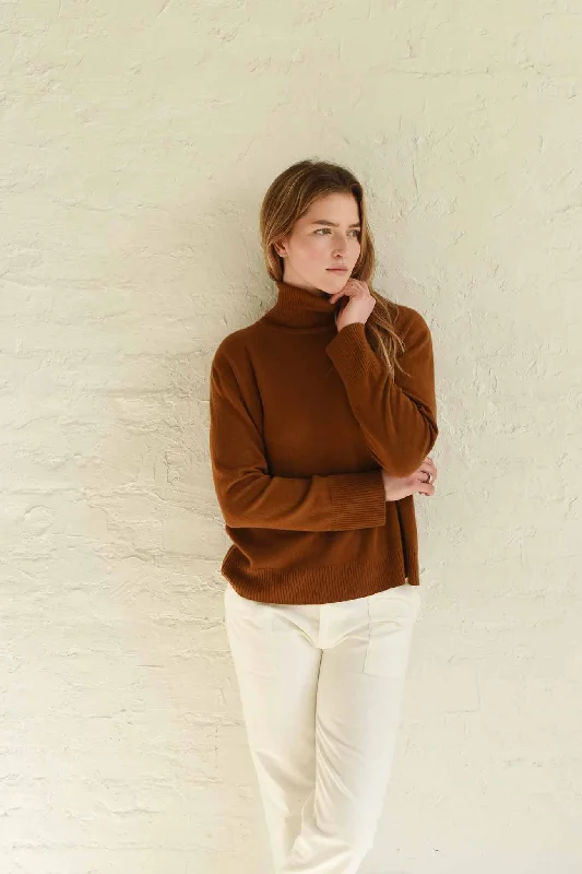 Savings Galore M.PATMOS Maya Turtleneck - Caramel