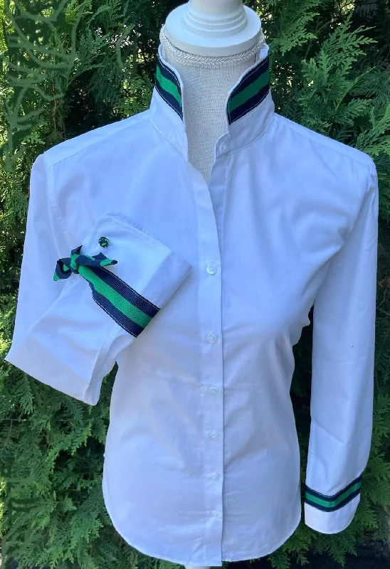 Limited Availability Audrey Ribbon French Cuff Shirt (RFC38)
