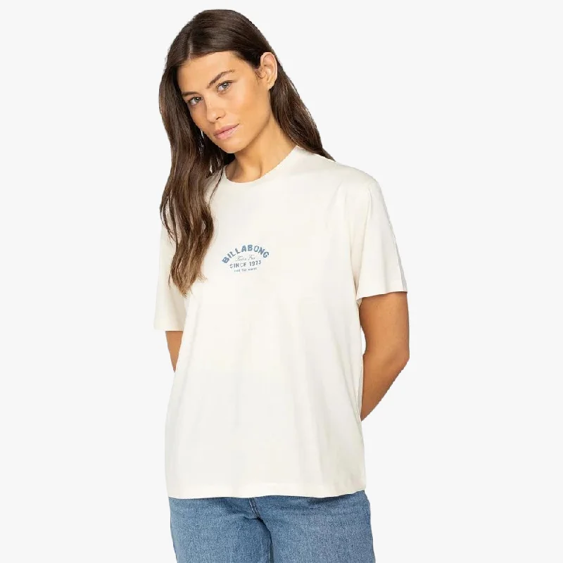 Anniversary Sale Billabong Womens Feeling Free Short Sleeve Tee White Cap