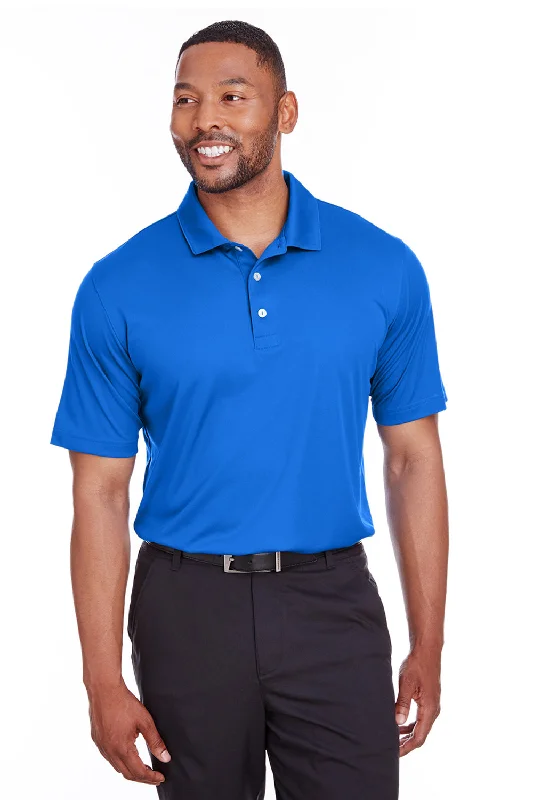 Puma Mens Icon Performance Moisture Wicking Short Sleeve Polo Shirt - Lapis Blue