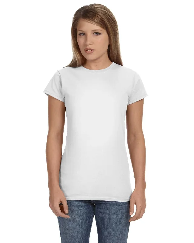 Gildan Ladies SoftStyle T-Shirt | White