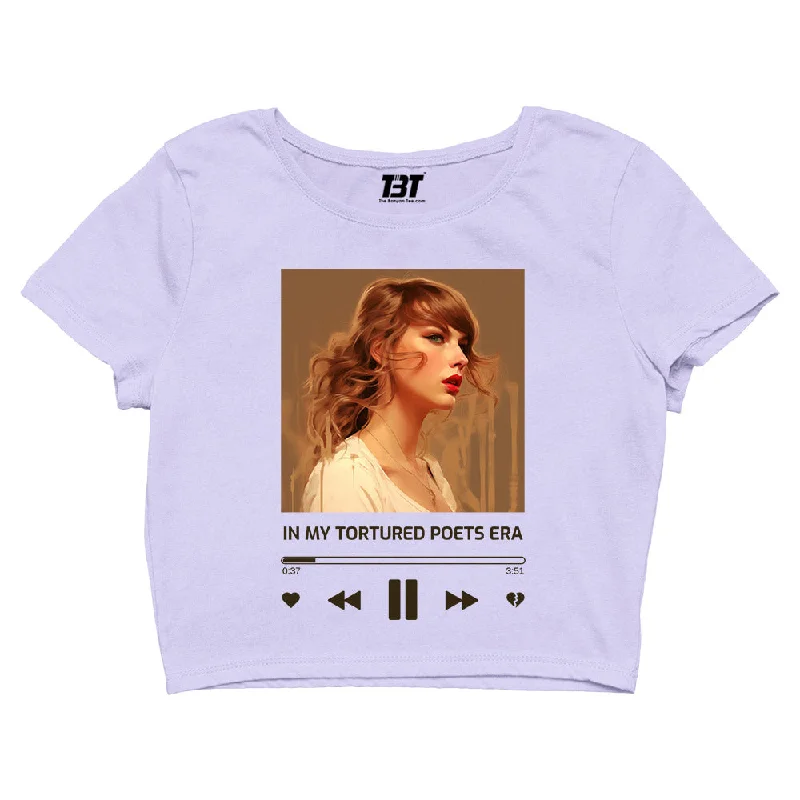 Weekend Bargains Just for You Taylor Swift Crop Top - Tortured Poets Era
