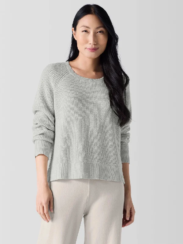 Weekend Bargains to Cherish Raglan Sweater in Sea Salt
