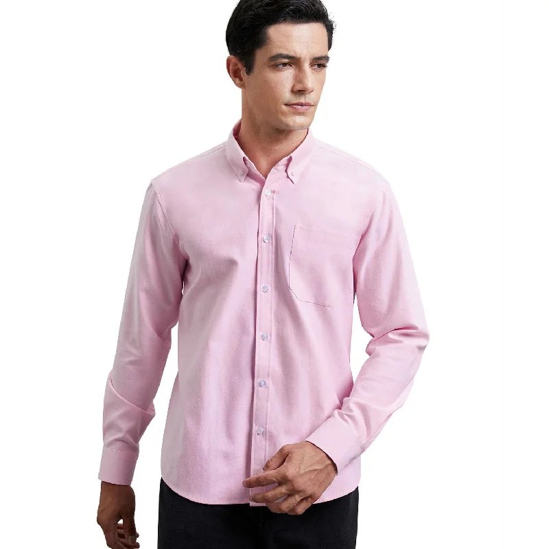 Men's Dress Shirt with Pocket - PINK