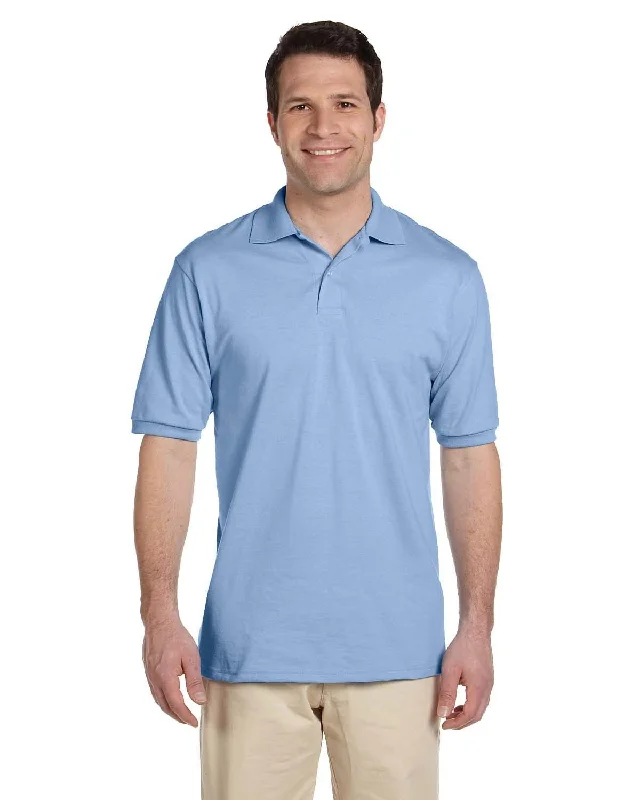 Jerzees 50/50 Jersey Knit Polo Shirt | Light Blue